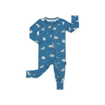 Footless Zipper Sleeper Penguins Night Sky|173629