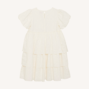 Creamie - Embroidered Dress White|193993