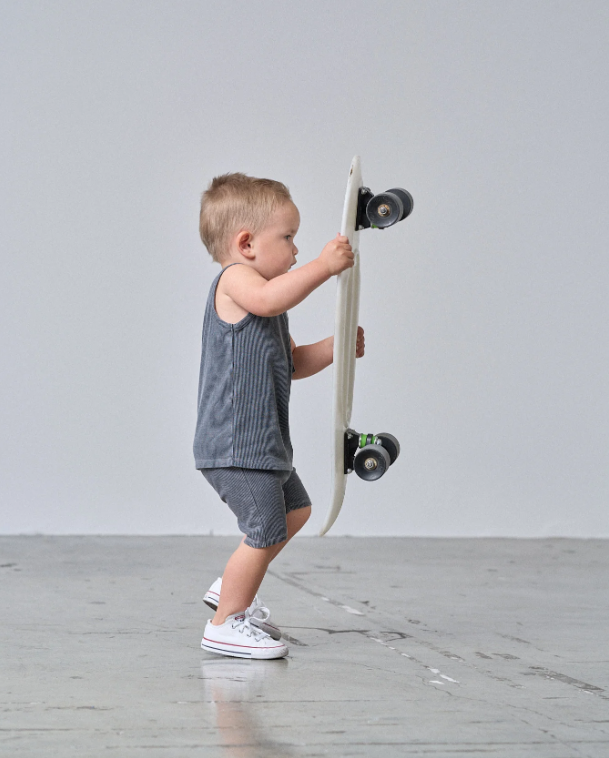 Little Bipsy - Acid Wash Ribbed Short|141774