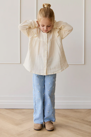 Jamie Kay - Yvette Pant - Petite Heart Denim|154965