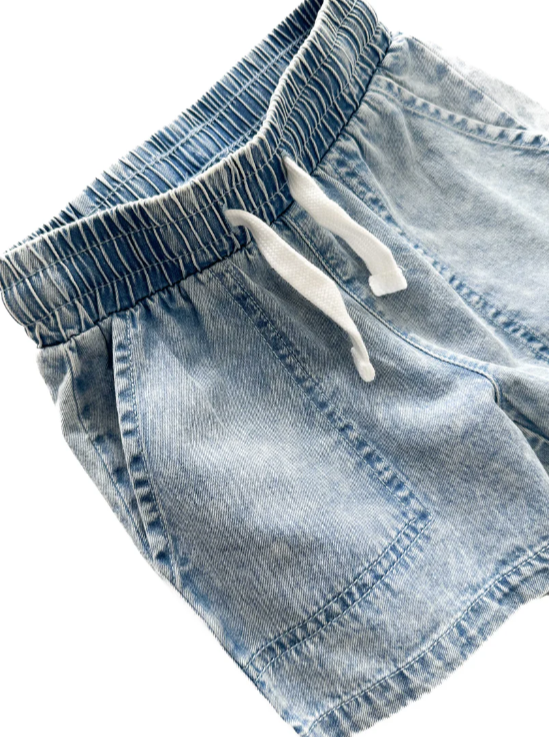 Little Bipsy - Boy's Chambray Short|103996