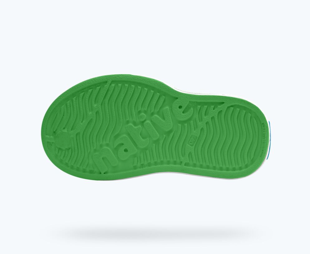 Native - Miles Block Kids - Hilly Green/ Shell White/ UV Freesia Block|202579