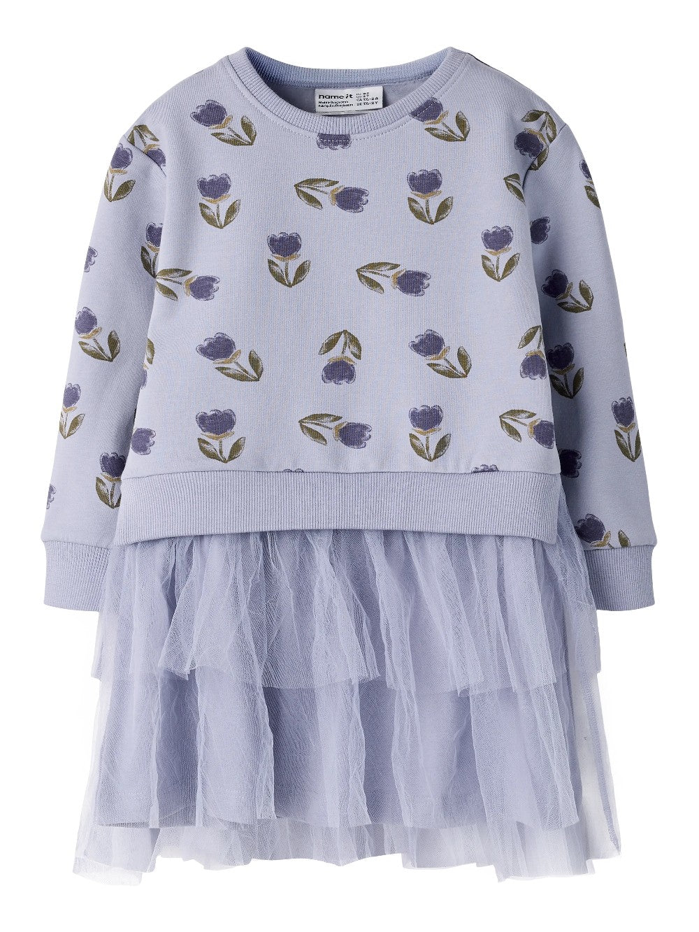 Name It - Floral Sweater Dress|225295