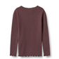 Wheat - Rib T-shirt Reese fudge|164309