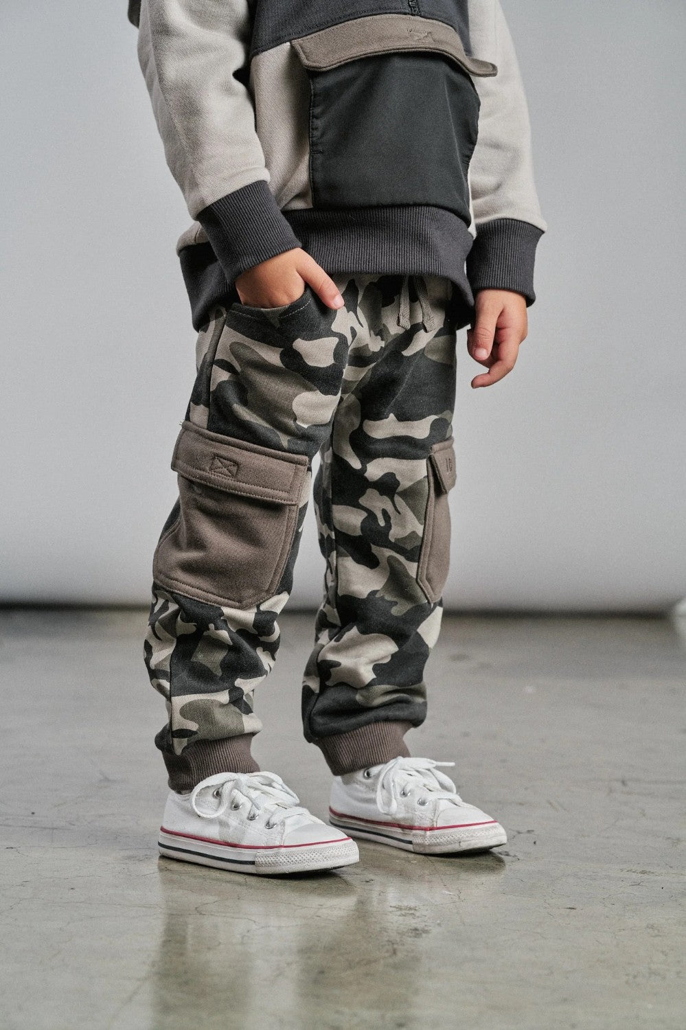 Little Bipsy - Cargo Jogger - Army Camo|114378