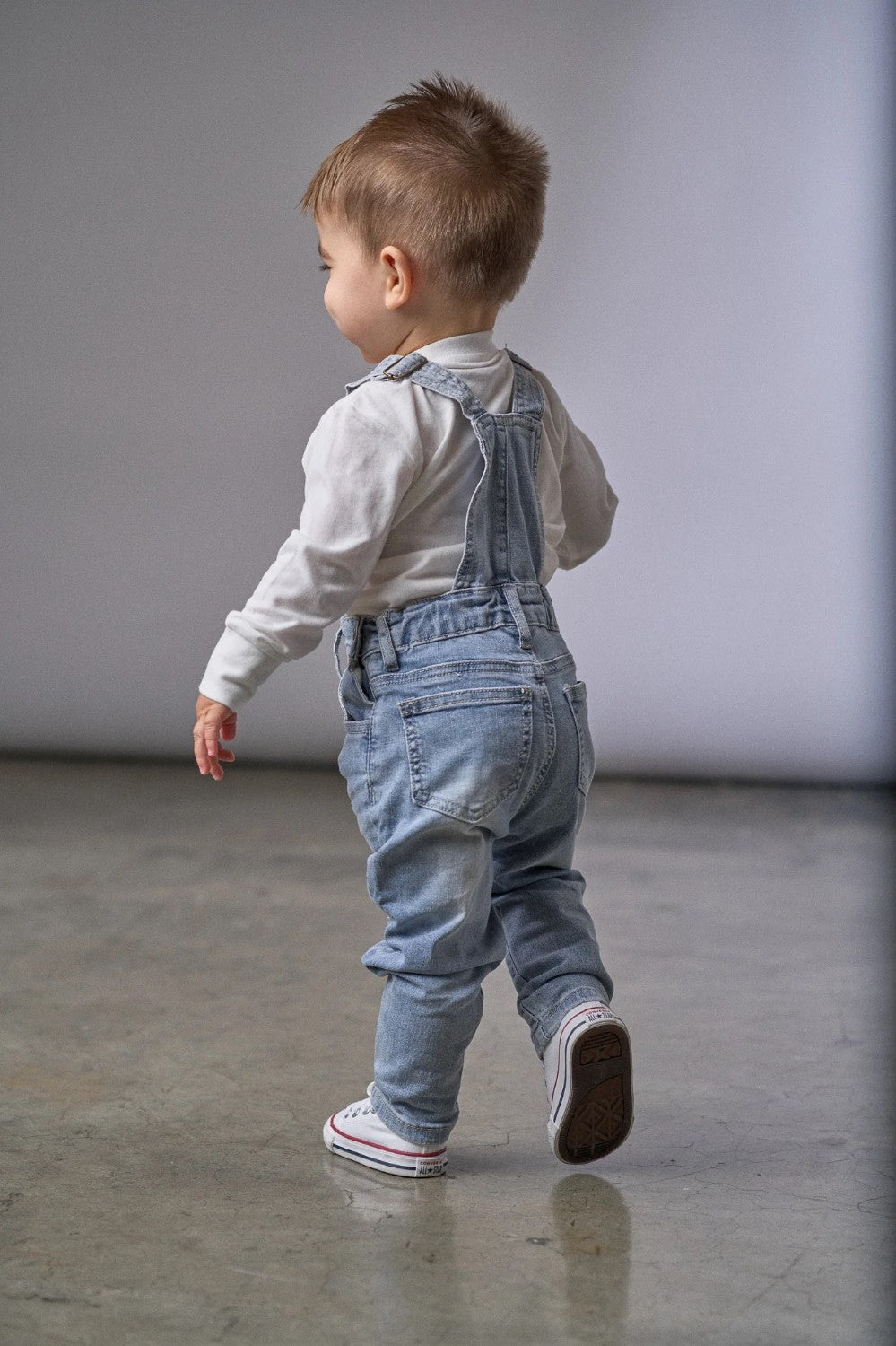 Little Bipsy - Denim Overall - Light Wash|109226