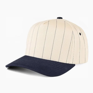 Vintage Cap - Pinstripe - Navy/Beige|216539