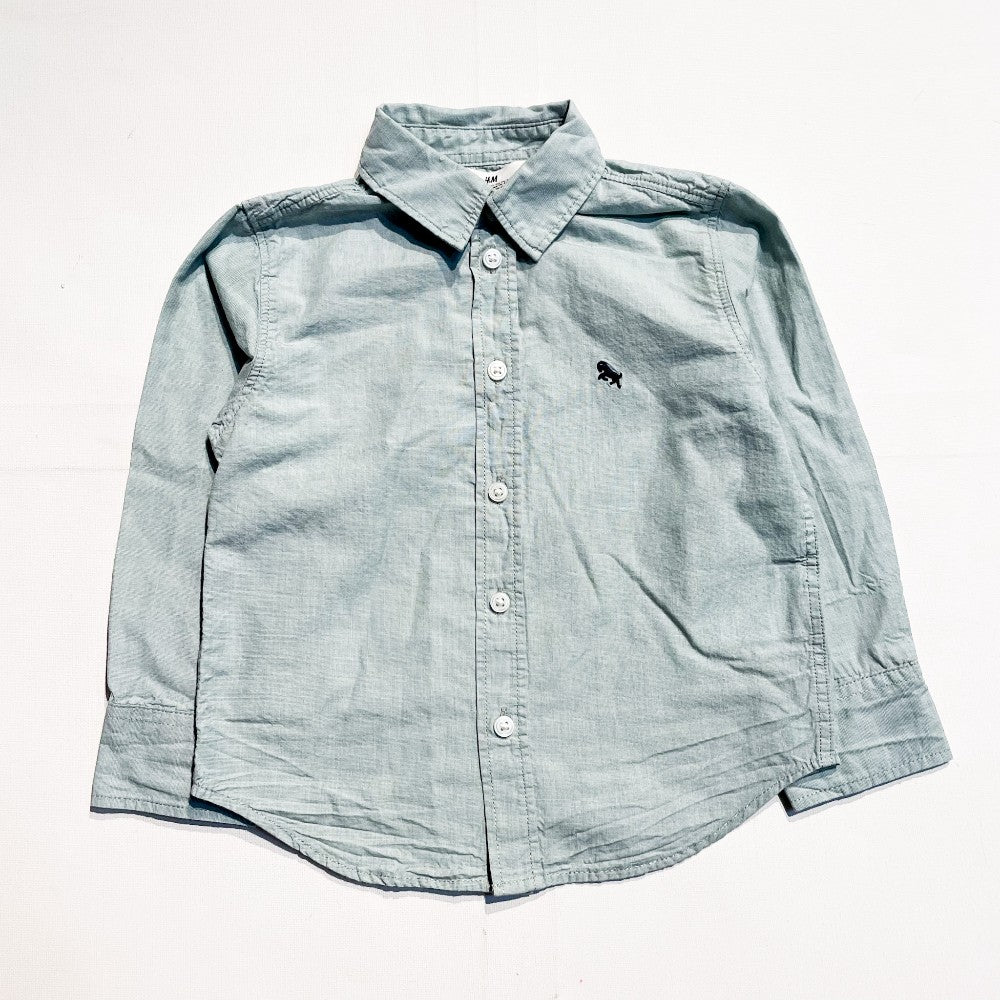 H&M Button Up Shirt 18-24M|160073