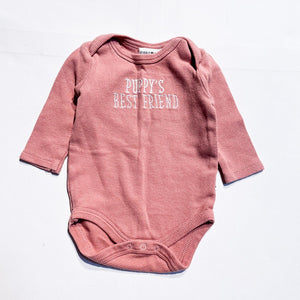Rabbit + Bear Onesie 6-9M|145073