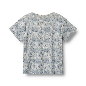 Wheat - T-Shirt S/S Ella Blue Summer|125783