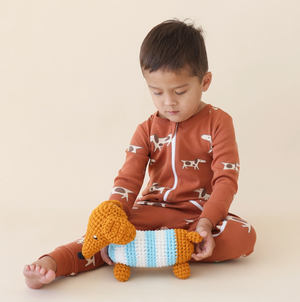 Parade -  '2-Way' Zip Romper Dogs|164061