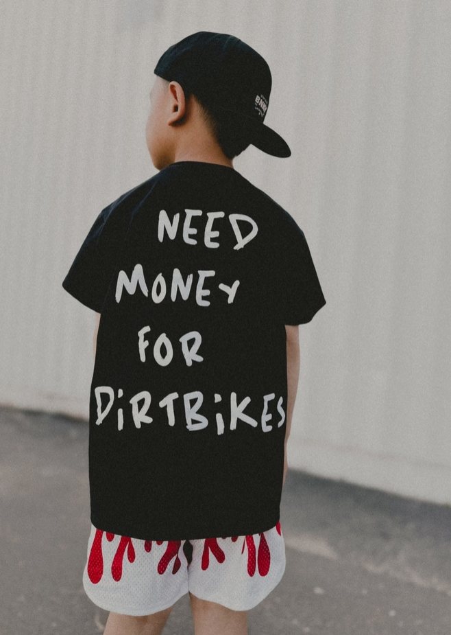 Little Trouble -  Need $ For Dirt Bikes T-Shirt|172347