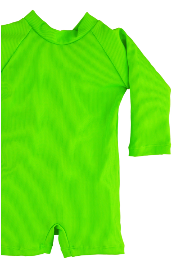 Current Tyed - "Brights" Ribbed Neon Green|198367