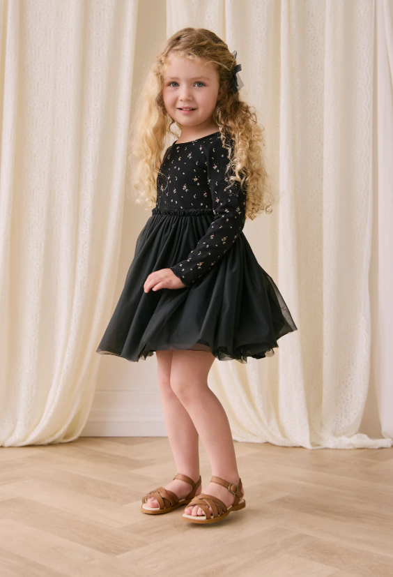 Jamie Kay - Anna Tulle Dress Dina Ebony|176504