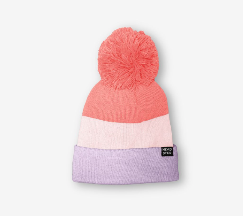 Headster - Tricolor Beanie Lined With Fleece|170143