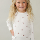 Mebie Baby - Cherry Pointelle Long Sleeve Tee|185344