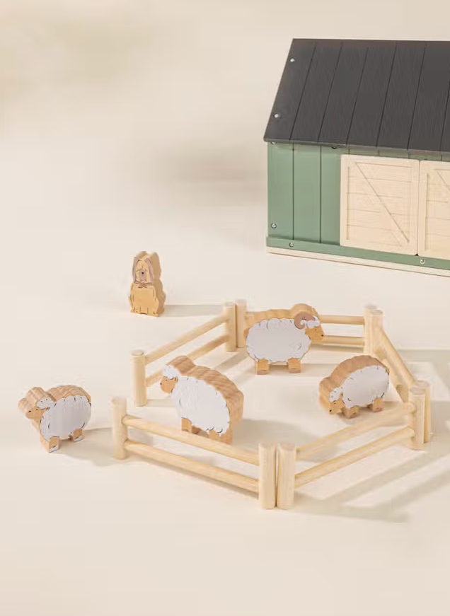 Coco Village - Wooden Shepard Animals Puzzle|76707