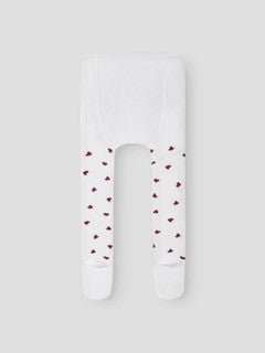 Name It - Footed Tights Hearts 2 Pack 4830|232063