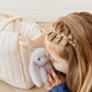 Snuggle Bunnies - Keyring - Penelope the Bunny - Silver|153195