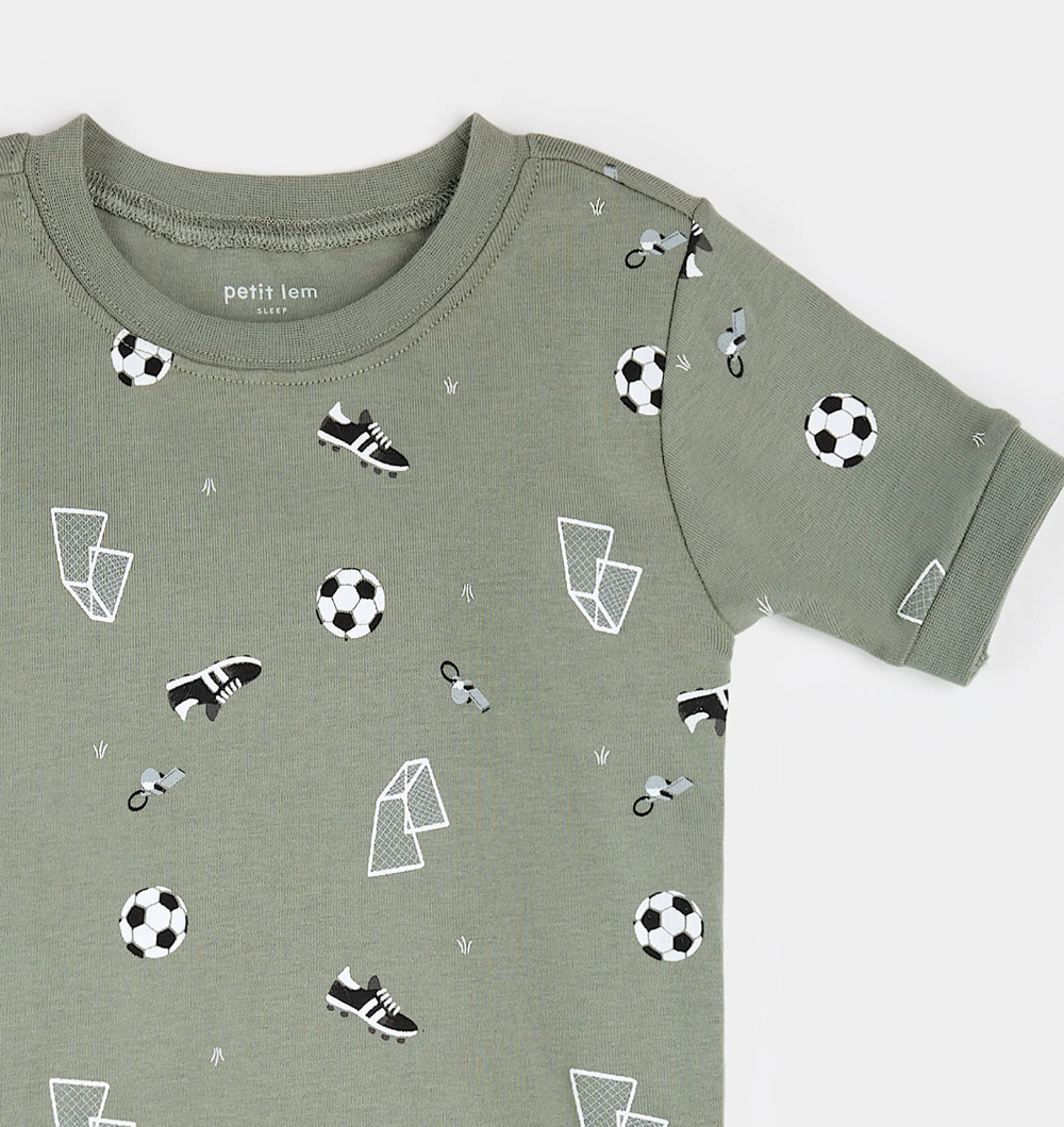Petit Lem - 2 Piece PJ - Soccer|187299