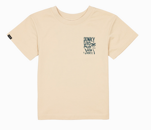 BInkyBro - Tan Blue Palm Tree T-Shirt|141693