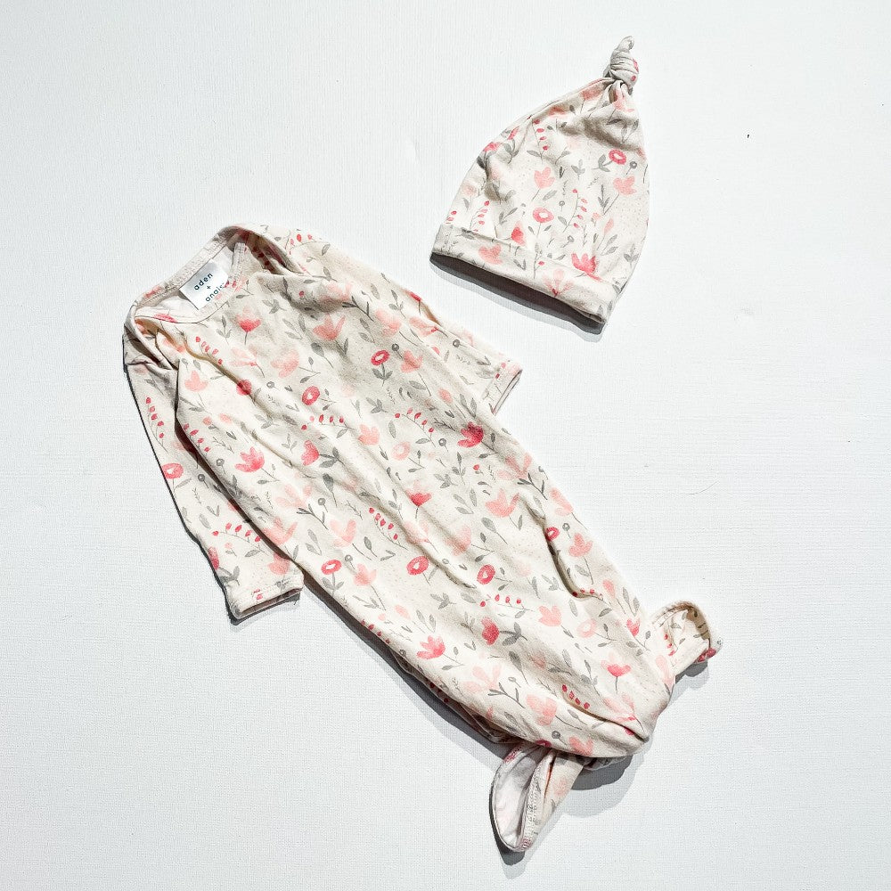 Aden & Anais Gown Set 0-3M|227018