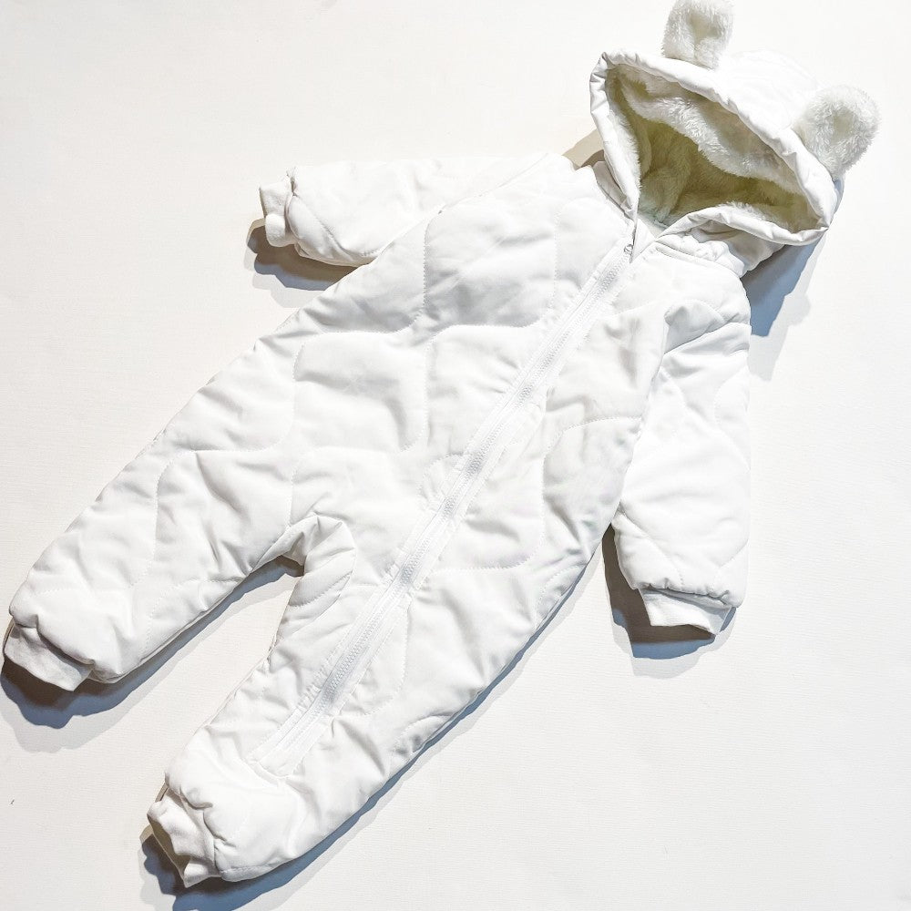 White Snowsuit 6-12M|95169