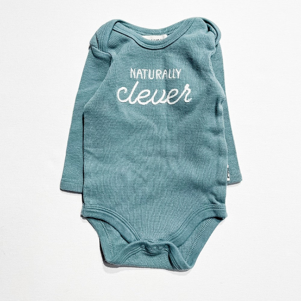 Rabbit + Bear Onesie 3-6M|208001