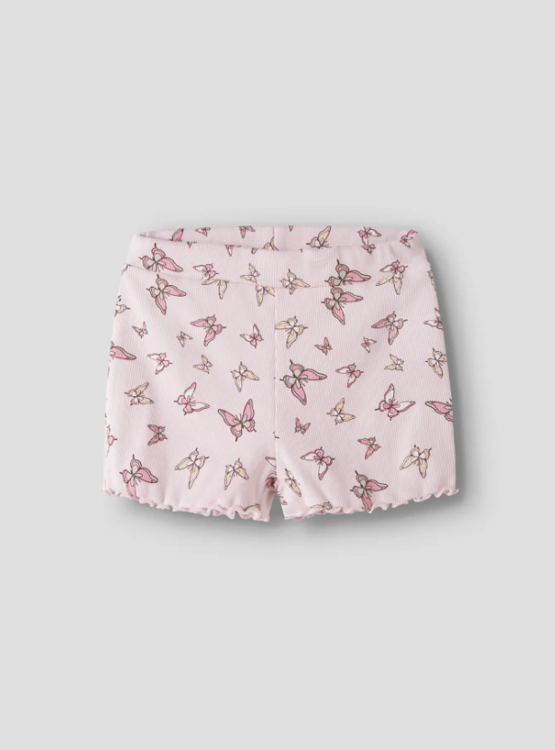 Name It - Ribbed Ruffle Shorts|209526