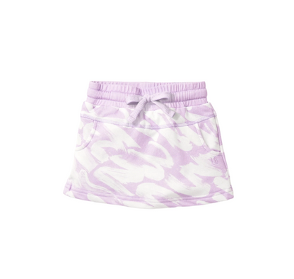 Brush Stroke Skort - Lavender|130208