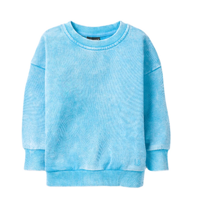 Little Bipsy - Wash Crewneck - Electric Blue|145223