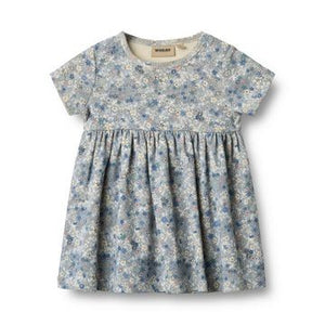 Wheat - Jersey Dress S/S Nova Blue Summer|125811