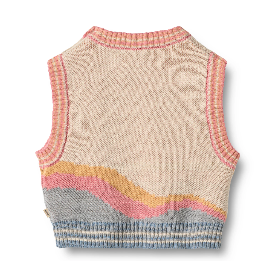Wheat - Jaquard Vest Maria multi|164390