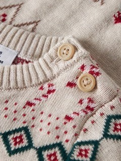 Name It - Knit Snowman Sweater 7845|231976