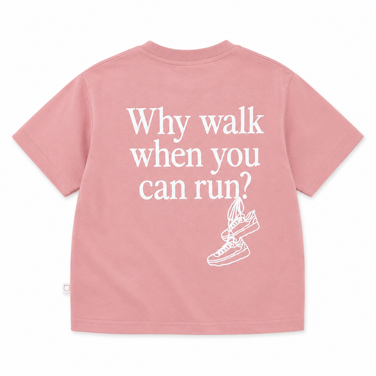 Roobear - Track & Field - Organic Cotton Pink Tee - 6T