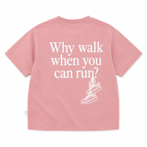 Roobear - Track & Field - Organic Cotton Pink Tee - 6T