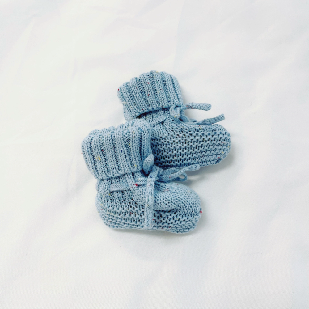 Adored - Knit Booties Blueberry|68941