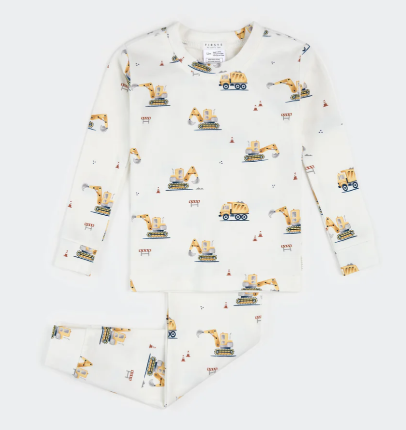 Petit Lem - 2 Piece PJ - Construction Site|187061