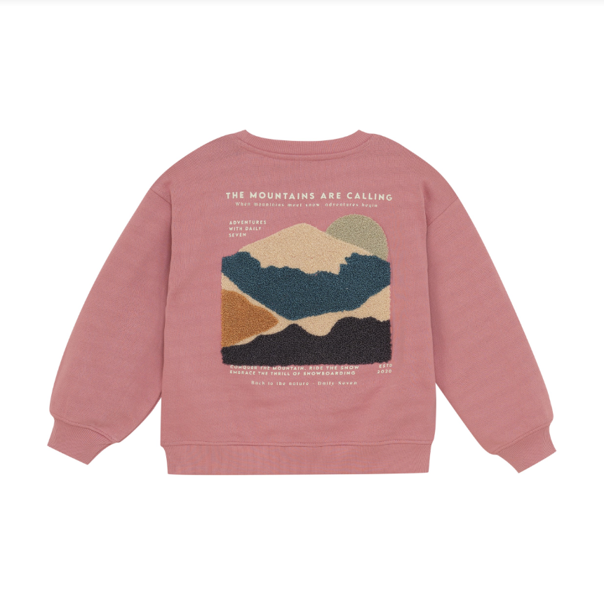 Daily7 - The Mountains Are Calling Crewneck|158301