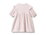 Wheat - Dress 3/4 Sleeve Gro purple light flowers|197169