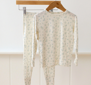 Roobear - Blue Flowers Two-Piece PJs|175392