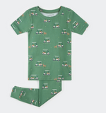 Petit Lem - 2 Piece PJ - Golfing Cart & Pups|187334