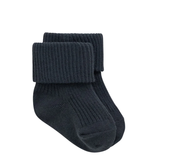 Jamie Kay - Classic Ribbed Socks - Atlantic|153301