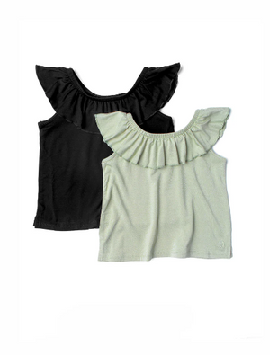 Little Bipsy - Ruffle Bamboo Top|103982