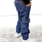 Little Bipsy - Cargo Denim Jogger - Classic|107981