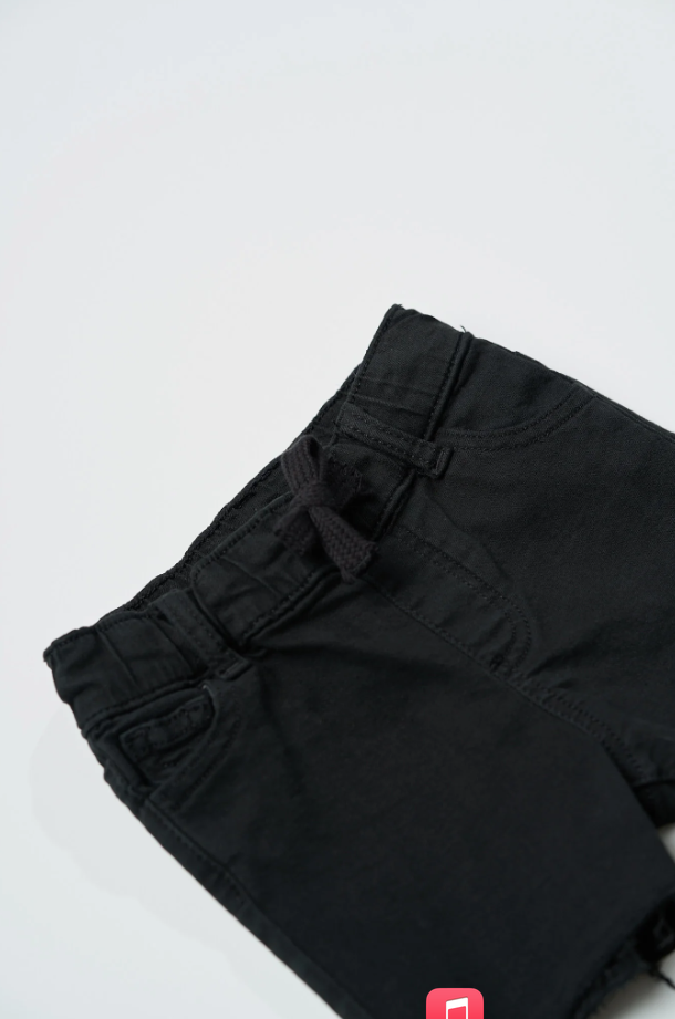 Boys Denim Short - Black Wash|142067