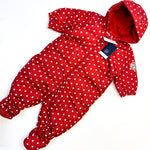 Gap Snowsuit Red Polkadot|50821