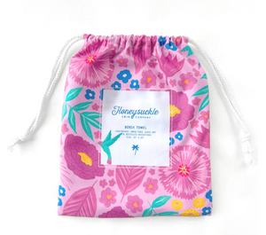 Honeysuckle - Beach Towel - Hibis-Kissed|203263