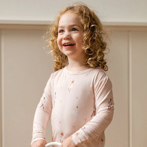 Roobear - Ballerinas Bamboo Two-Piece PJs