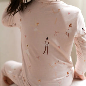 Roobear - Ballerinas Bamboo Two-Piece PJs